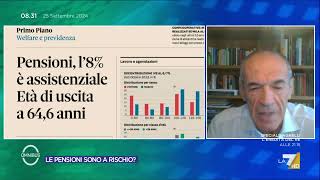 Pensioni Carlo Cottarelli quotSituazione preoccupantequot [upl. by Deb]