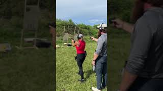 Red Dot Pistol with Hunter Freeland firearmtraining firearmsinstructor shorts modernsamauri [upl. by Anegal]