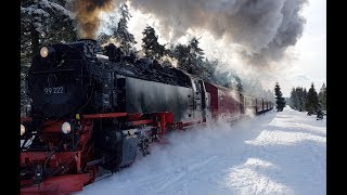 Brockenbahn am Goetheweg  99 222 donnert zum Brocken [upl. by Gayla]