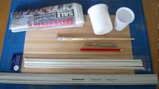 How to add wood panelling to your dolls house [upl. by Auric]