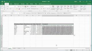 How to Concatenate a Date with Text in Excel 2016 [upl. by Irina513]