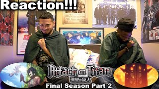 ATTACK ON TITAN  THE FINAL CHAPTERS PART 2 REACTION [upl. by Lednahc]