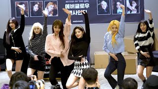 211204 에버글로우Everglow PIRATE performance stage 4K 직캠fancam fansign 스탠포드호텔 [upl. by Slotnick]