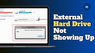 How to Fix External Hard Drive Not Showing Up in Windows 11 [upl. by Eittak583]