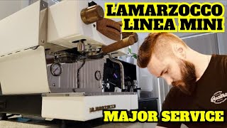 LaMarzocco Linea Mini Service quotCUSTOM 1 OF 1 SPECHTquot [upl. by Kreager]