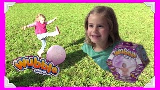 The Amazing Wubble Bubble Ball  Riesenblase zum Spielen ♥ Review amp Vorführung [upl. by Docila421]