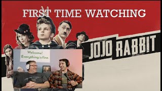 Jojo Rabbit 2019 First Time Watching reaction [upl. by Akcirderf34]