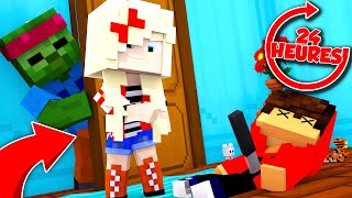 JESPIONNE MES ENFANTS PENDANT 24H SUR MINECRAFT  ⏰ [upl. by Litt550]