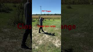 Professional on closed gun range FRT trigger [upl. by Neal370]