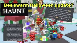 Bee swarm is getting a Halloween update Explained [upl. by Onaicilef]