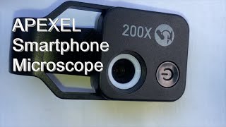 Review Of Apexel 200x Smartphone Microscope For Stunning Macro Photography [upl. by Ahsinaj]