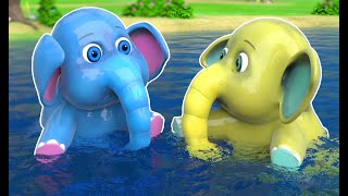 एक मोटा हाथी  Ek Mota Hathi  Hindi Nursery Rhyme amp Kids Song [upl. by Amol]