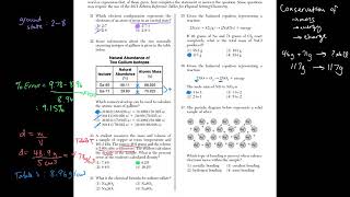 June 2017 Chemistry Regents Part B1 [upl. by Reine]