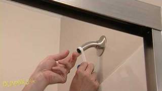 How to Install a New Shower Head For Dummies [upl. by Nwahsuq]