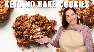 Make the Best Keto No Bake Cookies in 30 Minutes [upl. by Nirrad]