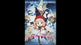 SPY X FAMILY CODE WHITE COMING TO CRUNCHYROLL TONIGHT [upl. by Ballinger]