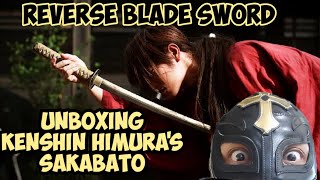 UNBOXING Kenshin Himuras Sakabato Reverse Blade Sword [upl. by Mcclure]