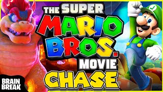 The Floor is Lava MARIO 🌋  Freeze Dance  Just Dance Kids Brain Break Activity Songs  Danny Go [upl. by Uzia]