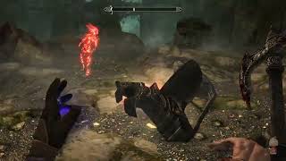 SKYRIM  The Companions 7  Proving Honor part 3 into the depths of Dustmans Cairn [upl. by Letreece]