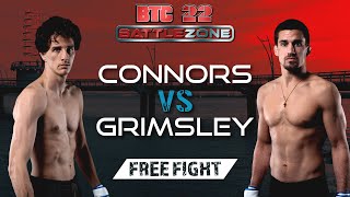 Patrick Connors vs Tyler Grimsley  BTC 22 Battlezone  Burlington Ontario [upl. by Lhamaj]