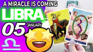 Libra ♎ ❎ A MIRACLE IS COMING❎ horoscope for today JANUARY 5 2024 ♎ libra tarot JANUARY 5 2024 [upl. by Lezirg]