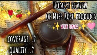 Honest review of miss rose products  honest review  miss rose  viral [upl. by Fonville422]