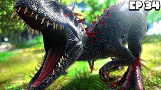 This World has INDOMINUS REXS  ARK MEGA Modded 34 Pugnacia [upl. by Ahsitaf]