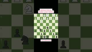 Alekhines Defense Mordern Larsen Variation chess chessclub chessgame chessmaster [upl. by Lesirg]