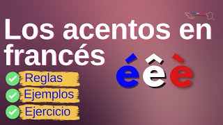 🇨🇵Los acentos en francés  ¿cómo y cuándo se usan [upl. by Kwon]