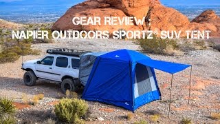 Napier Outdoors Sportz SUV Tent Review [upl. by Yelloh802]