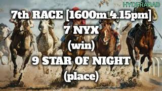 Horse Racing HYDERABAD 24112024 race tips [upl. by Anilatak]