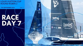 Louis Vuitton Cup  Day 7  Round Robins  LIVE [upl. by Asiluj]