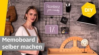 DIY Memoboard aus Drahtgitter selber machen  Roombeez – powered by OTTO [upl. by Lyndon411]