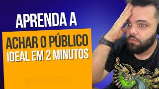 NUNCA MAIS FIQUE SEM SABER ACHAR O PÚBLICO CERTO  FACEBOOK ADS [upl. by Nahaj]