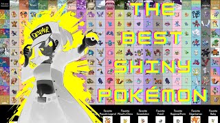 MY FAVORITE SHINY POKÉMON RANKED  Ultimate Favorite Pokémon Picker [upl. by Ahsitil]