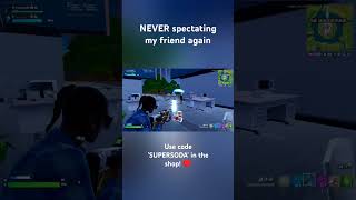 How did bro die Use code SUPERSODA in the shop fortnite gaming shorts fortnitefunny [upl. by Akinihs981]