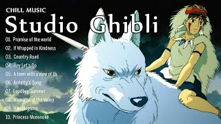 Ghibli Studio Piano Relaxing 🌿 Ghibli Music for Relaxing amp Study 🌻 Best Songs Ghibli 2023 [upl. by Sachsse]