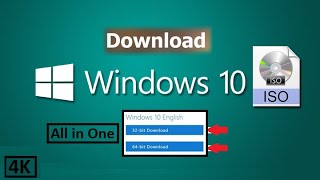 ✅ Windows 10 latest ISO Image File Download link in laptop  New Crack full version  2022 [upl. by Nabe]