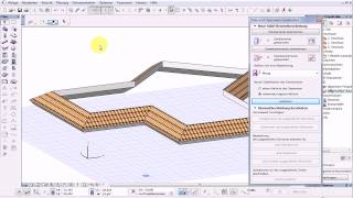 Archicad 16 Tut SOE Abzug der Vordachuntersicht [upl. by Naillik]