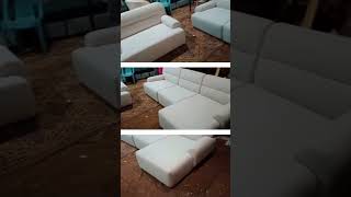 Corner sofa design L shape sofa  sofa couch [upl. by Novikoff]