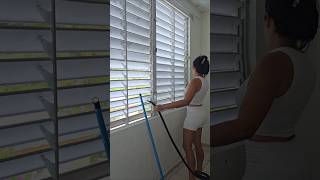 Lavar ventanas y poner cortinas cleaningmotivation home interiordesign [upl. by Dame]