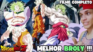 Dragon Ball Z Filme 08  Broly  O Lendário Super Saiyajin  FILME COMPLETO  Marcell React [upl. by Onez]