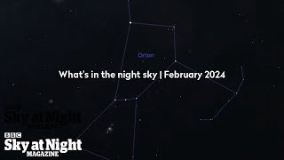 Whats in the night sky February 2024 [upl. by Atikin]