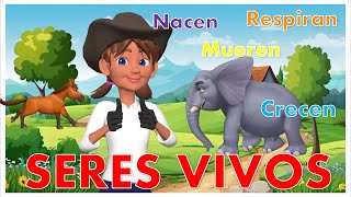 LOS SERES VIVOS para niños de primaria [upl. by Nhguahs]