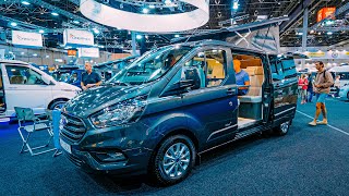 WESTFALIA KELSEY FORD TRANSIT CUSTOM CAMPER VAN 2024 REVIEW at Caravan Salon Düsseldorf 2023 [upl. by Winer762]