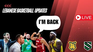 LIVE Lebanese basketball updates Omari Spellman is back We have a new coach [upl. by Ena830]