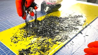 How To Make Forged Carbon Fiber Fabric [upl. by Lacram636]