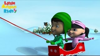 Jingle Bells  Childrens Christmas Songs amp Carols  Sing amp Dance Along With Little Action Kids [upl. by Attenaz861]