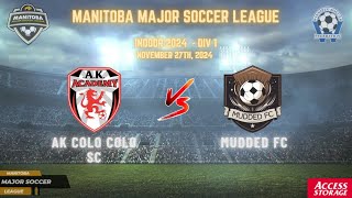 November 27th WSF Div 1 Ak Colo Colo SC vs Mudded FC [upl. by Eekcaj125]