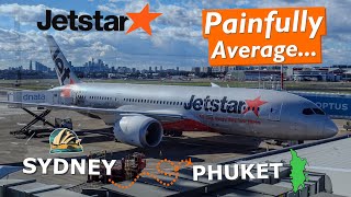 Flying LONGHAUL on a LOW COST Airline  Jetstar B7878 Trip Report  Sydney SYD to Phuket HKT [upl. by Elia577]